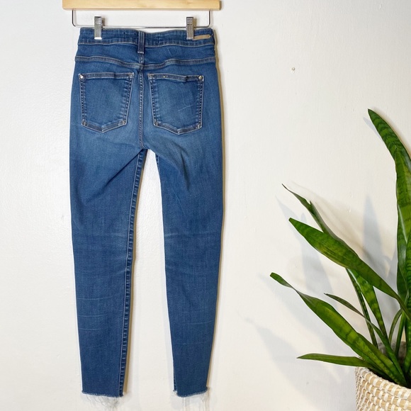 Pilcro & The Letterpress | Superscript Mid Rise Skinny Jeans Sz 24 - Picture 2 of 9